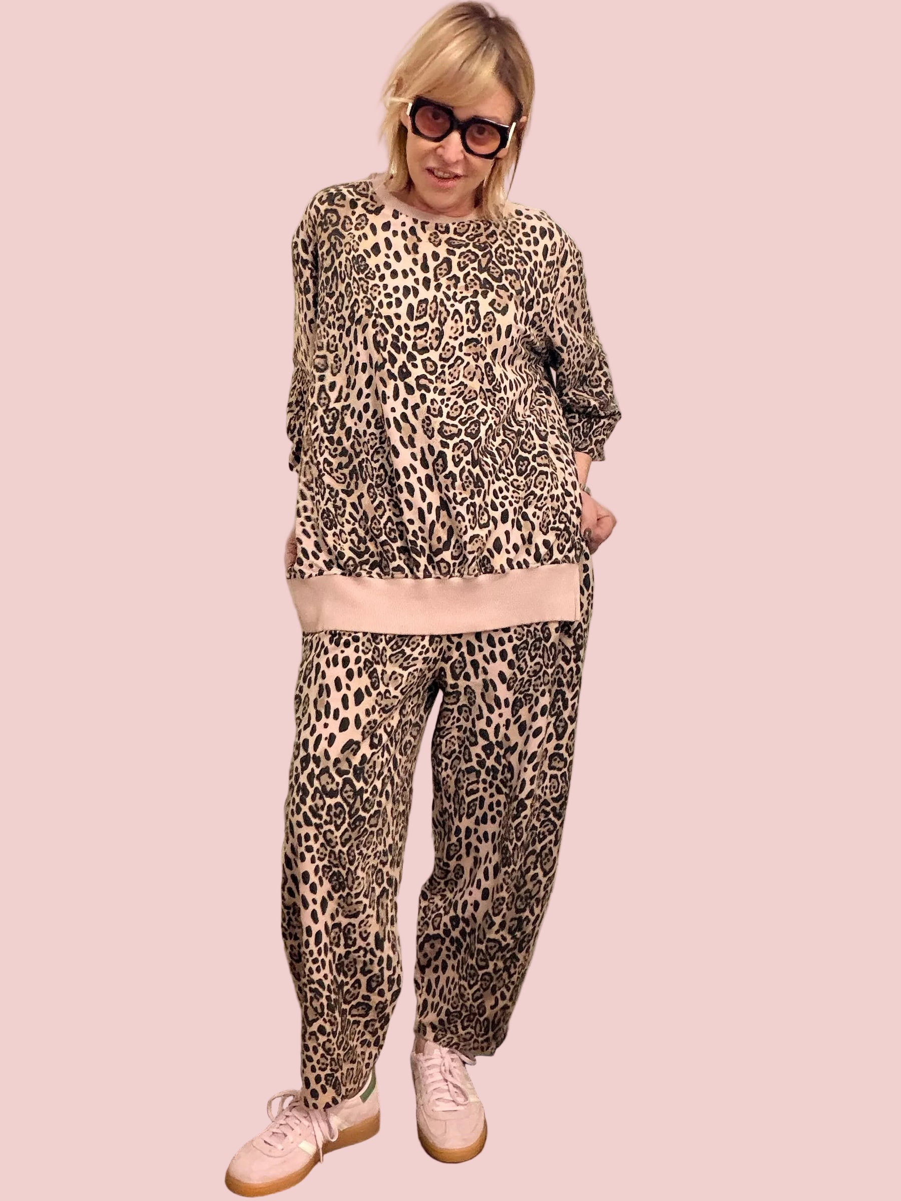Pantalone Animalier Cotone