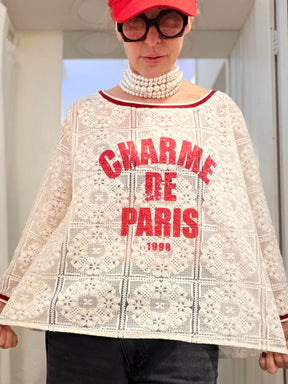 Maglia Charme de Paris in Pizzo