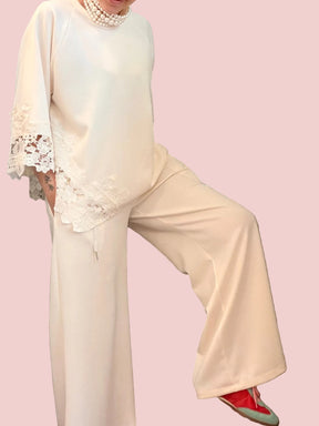 Pantaloni Palazzo  con Coulisse