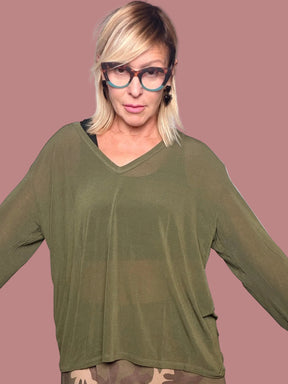 Maglia in misto cashmere