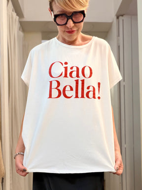 T-Shirt Oversize "Ciao Bella!"