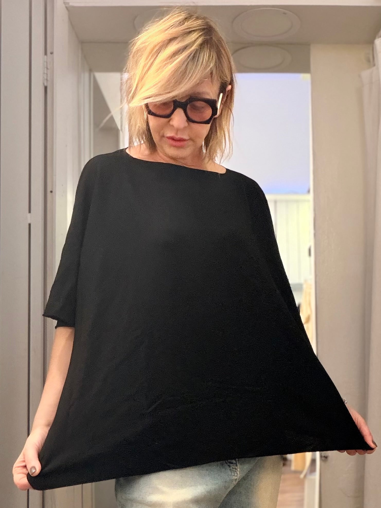 Maglia Oversize modello scatolina