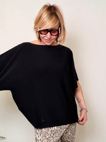 Maglia Oversize Maniche Kimono