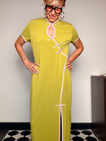 Abito cheongsam variante colore