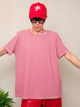 T-shirt Oversize a Righe Marinière