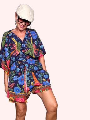 Completo Kimono Floreale Female
