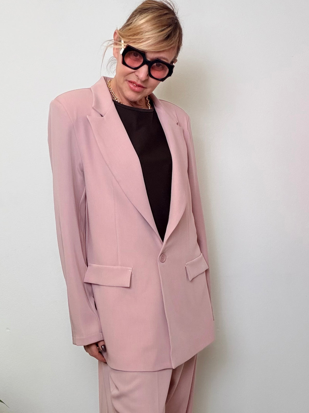 Giacca Oversize Fluida Blazer