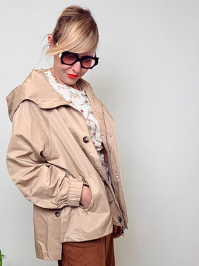 Giacca Impermeabile con Cappuccio