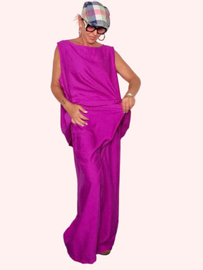 Completo fucsia - look dinamico