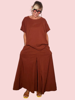 Pantagonna Oversize con Drappeggio