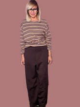 Pantalone a ovetto con cavallo basso Flo&Poi