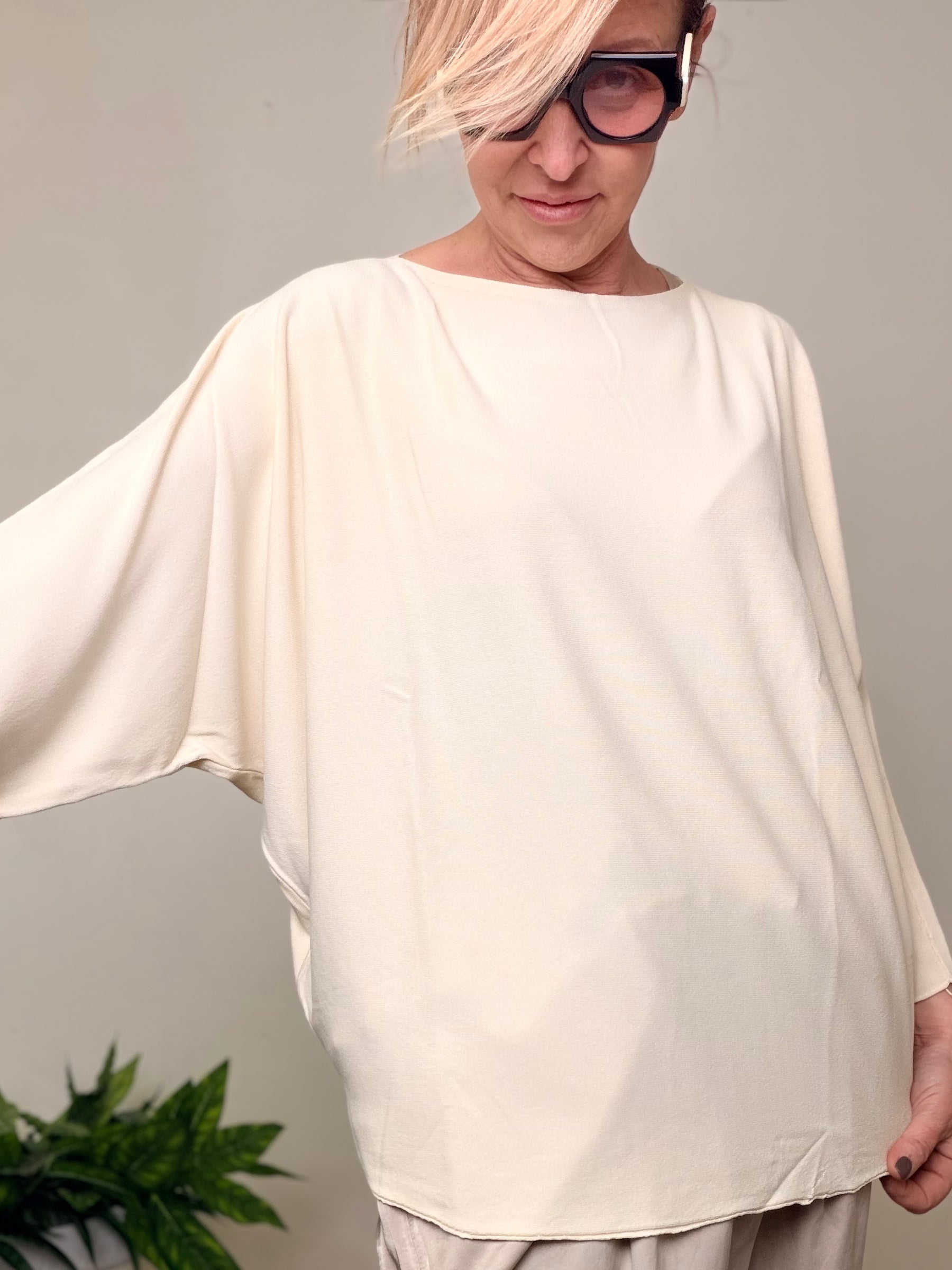 Maglia in Filo Pipistrello