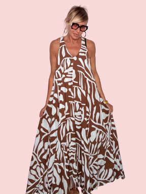 Abito Maxi Tropicale Susy Star