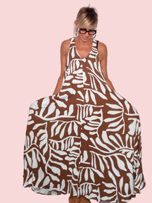 Abito Maxi Tropicale Susy Star