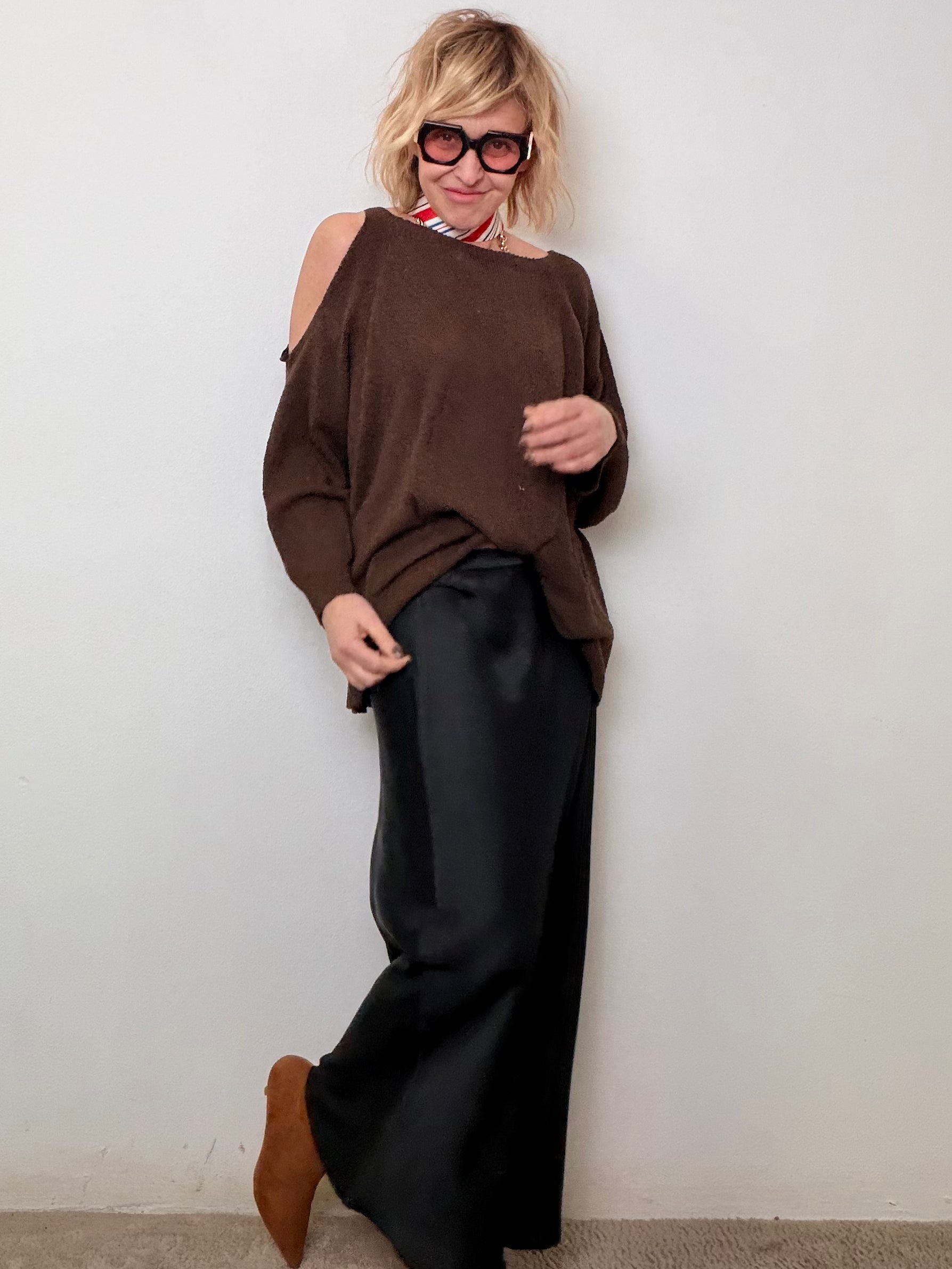 Maglia Spugna Cut Out Spalle