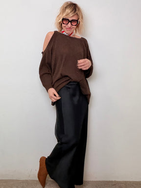 Maglia Spugna Cut Out Spalle