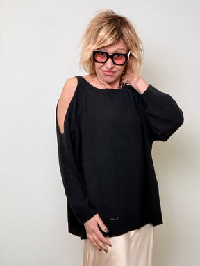 Maglia Spugna Cut Out Spalle