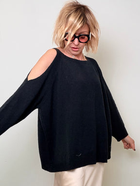 Maglia Spugna Cut Out Spalle