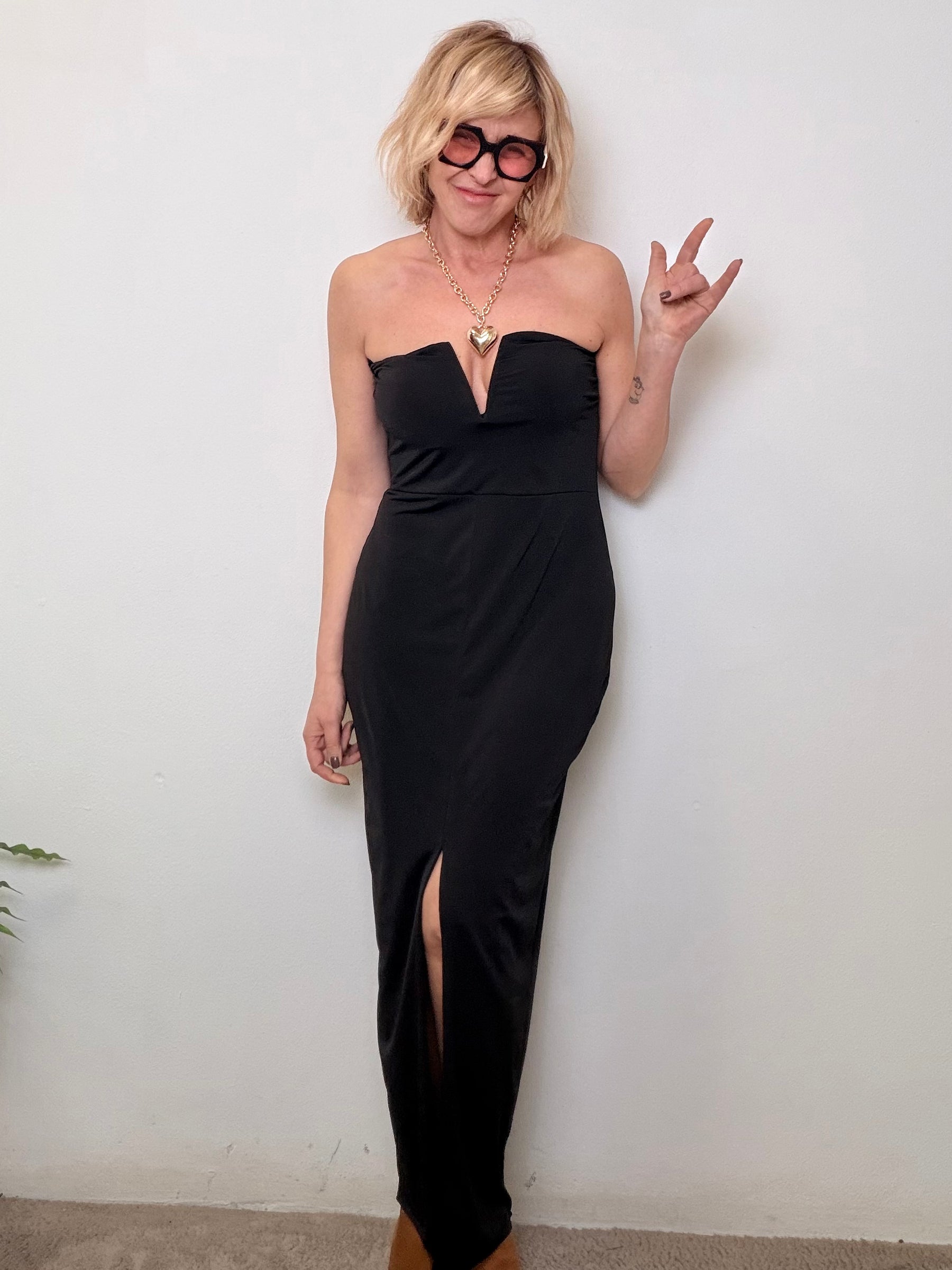 Abito Fascia Maxi Over