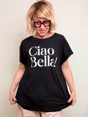 T-Shirt Oversize "Ciao Bella!"