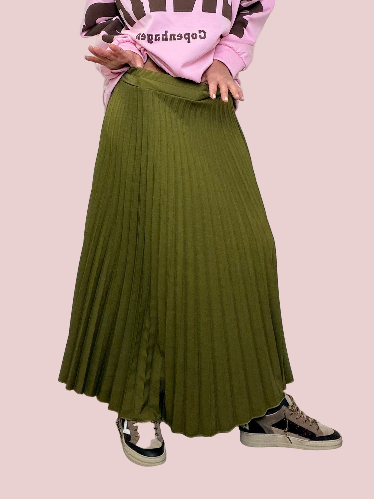 FEMALE - Gonna Plissé Lunga – Leggera, fluida e super femminile