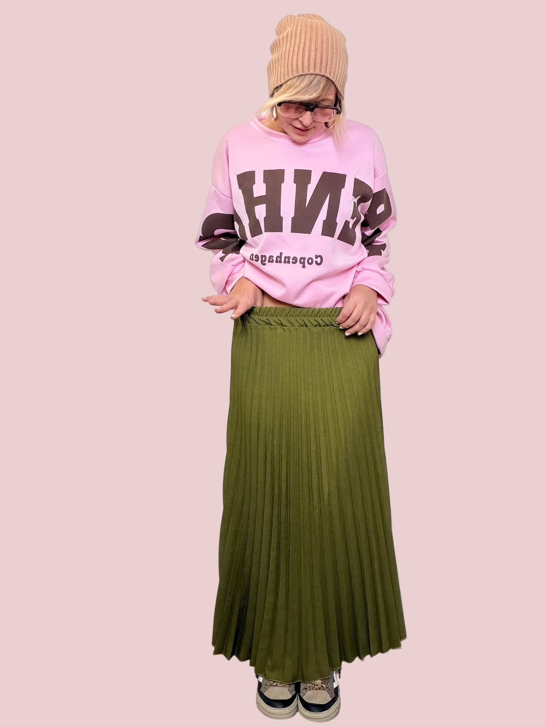 FEMALE - Gonna Plissé Lunga – Leggera, fluida e super femminile