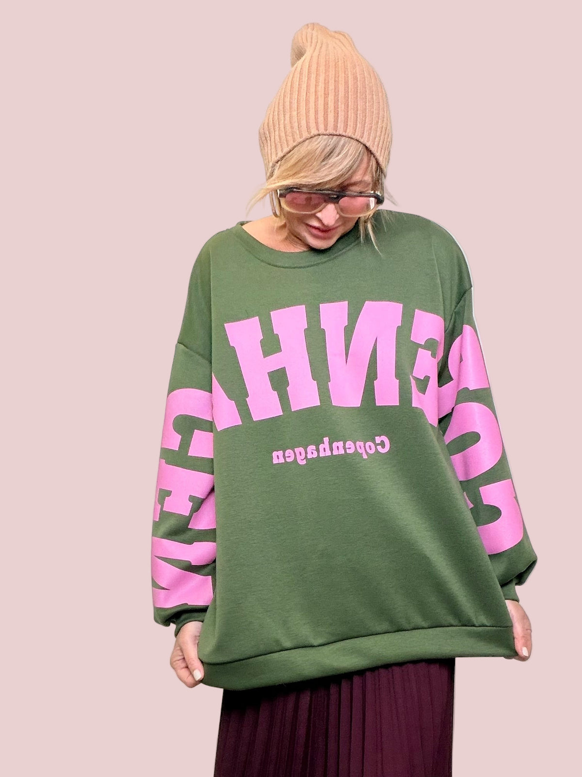 Felpa Copenhagen Oversize – Comfort e carattere in un solo pezzo