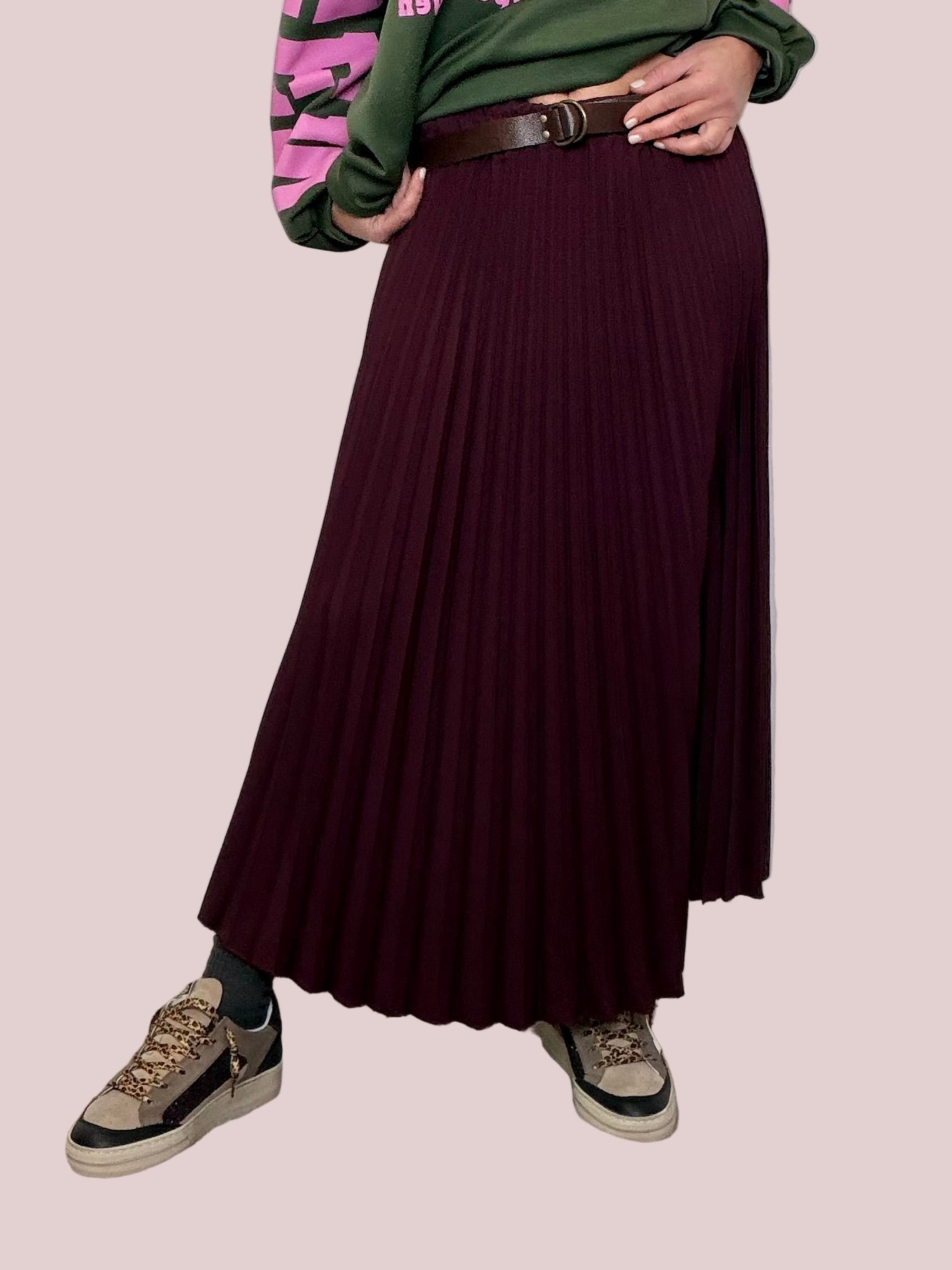 FEMALE - Gonna Plissé Lunga – Leggera, fluida e super femminile