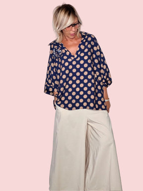 Pantagonna Oversize con Drappeggio