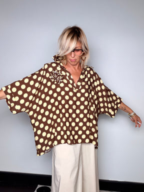 Pantagonna Oversize con Drappeggio