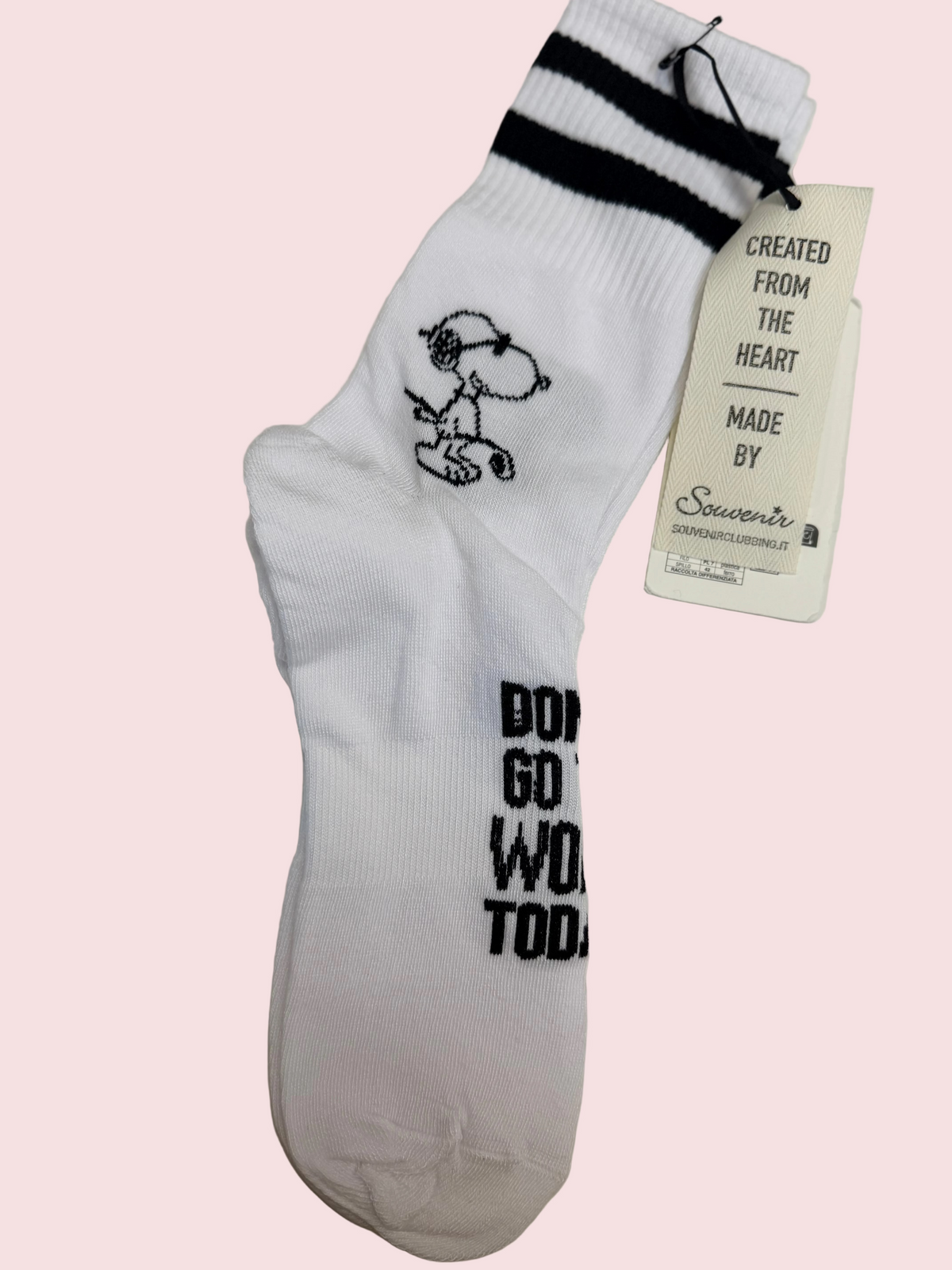 Calzini Snoopy – Don't Go To Work Today