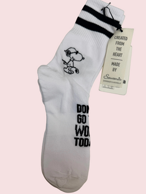 Calzini Snoopy – Don't Go To Work Today