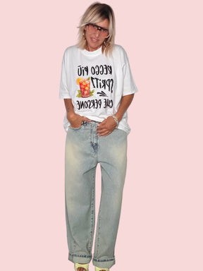 Jeans Baggy Elastico