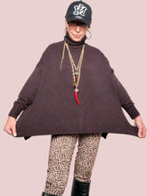 DEJA VU - Maglia Over Dolcevita Morbida