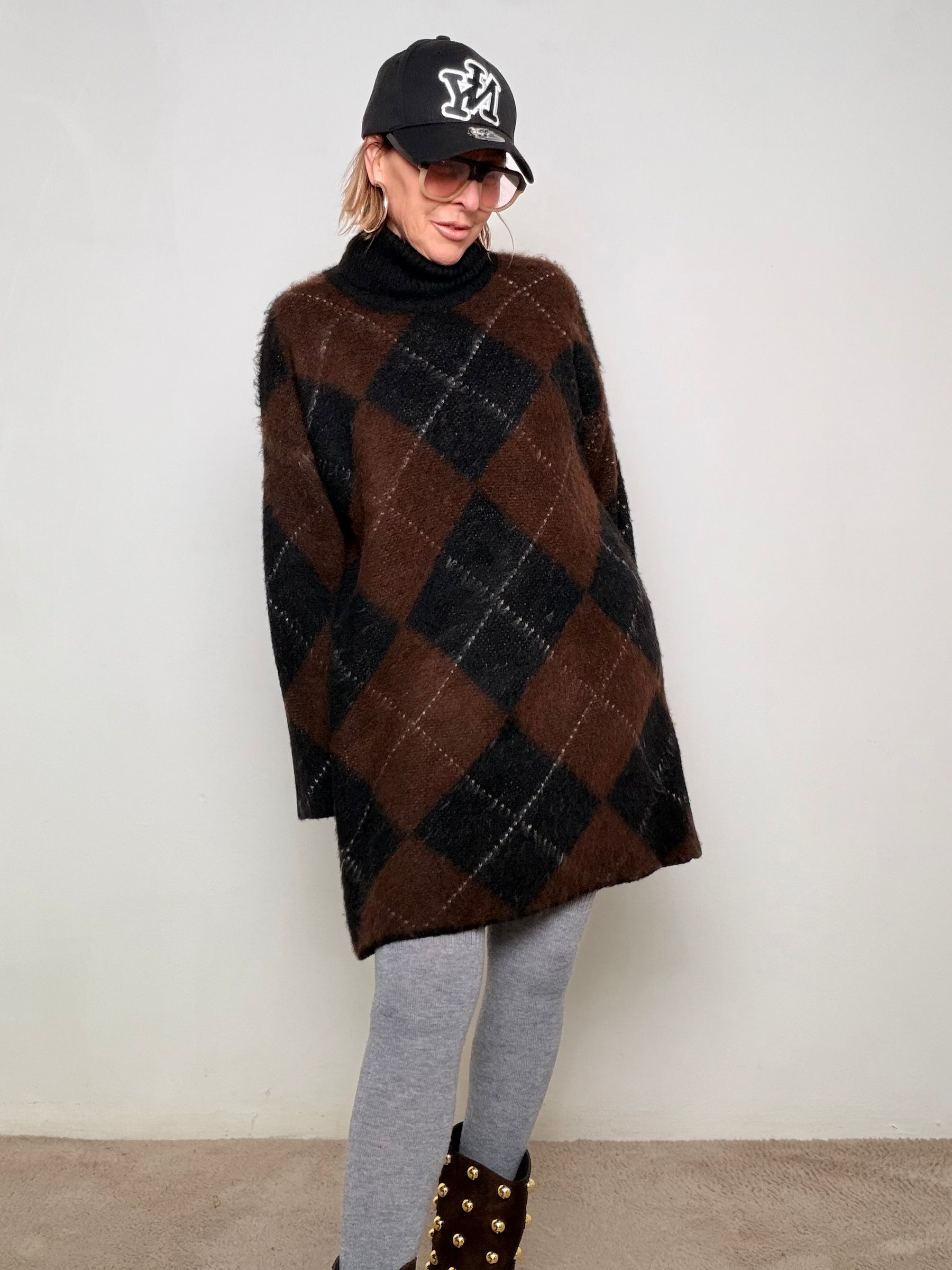 FEMALE - Abito Maxi Rombo Morbidoso