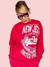 Felpa Oversize New Jersey College