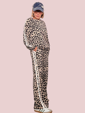 PANTALONE ANIMALIER SPORTY