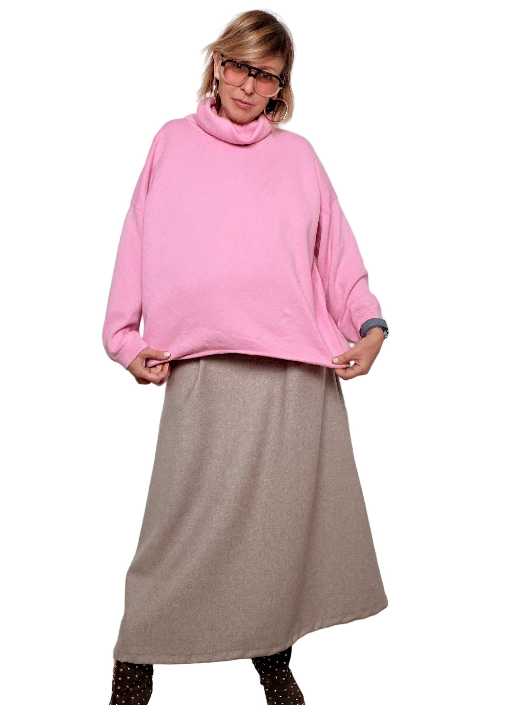 MAGLIA DOLCEVITA OVER