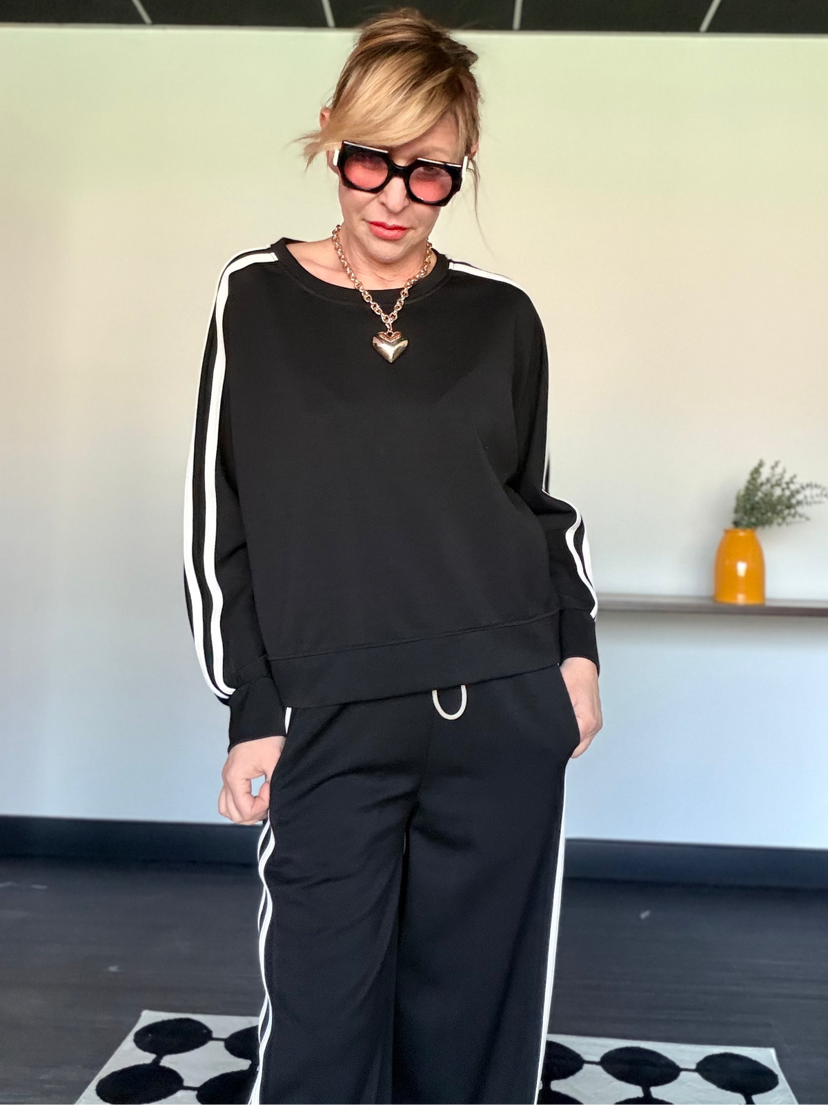 Completo Tuta con Bande – Set Due Pezzi