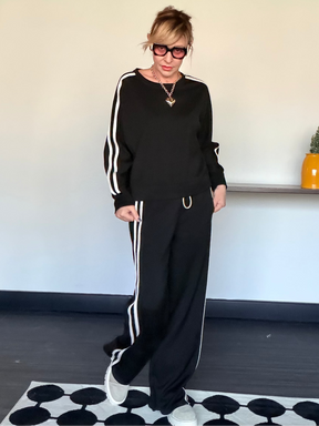 Completo Tuta con Bande – Set Due Pezzi