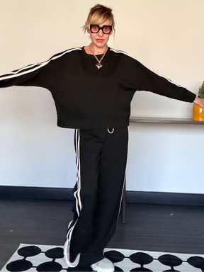 Completo Tuta con Bande – Set Due Pezzi