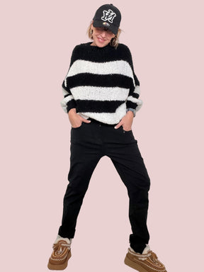 DEJA VU - PANTALONE NERO