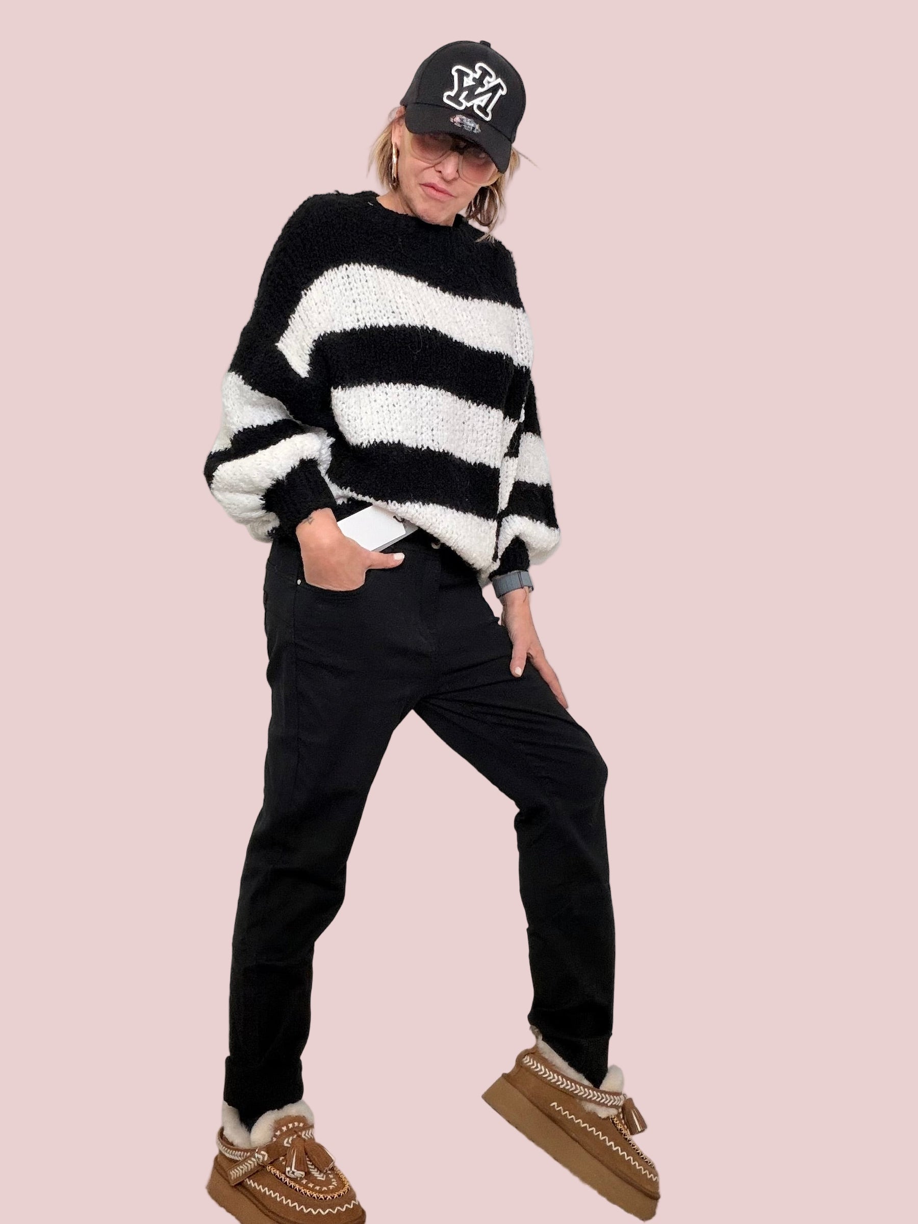 DEJA VU - PANTALONE NERO