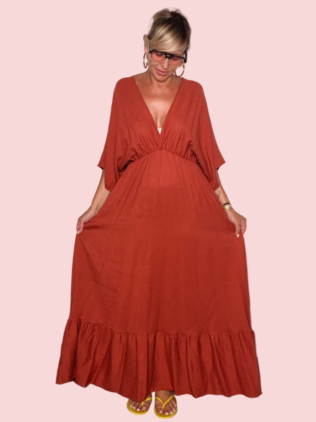 Abito Maxi Kaftan
