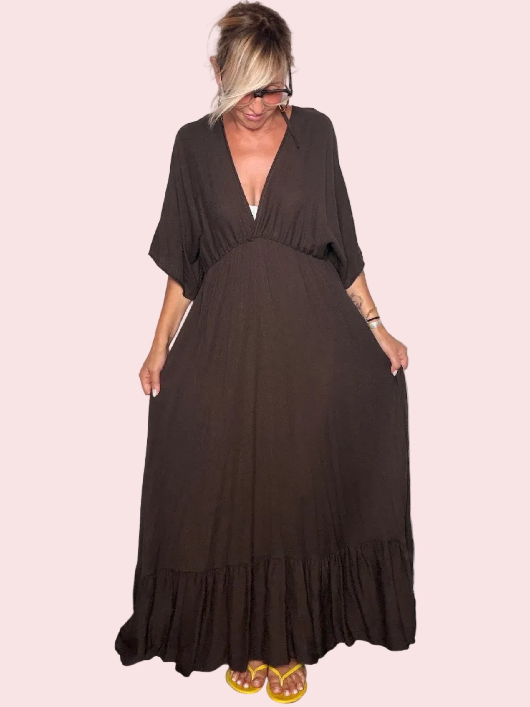 Abito Maxi Kaftan