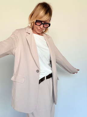 Blazer Oversize in felpa