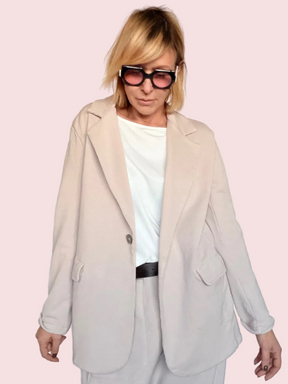 Blazer Oversize in felpa