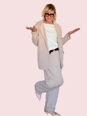 Blazer Oversize in felpa