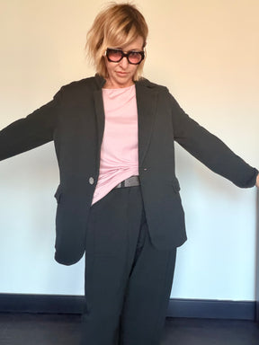 Blazer Oversize in felpa