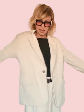 Blazer Oversize in felpa